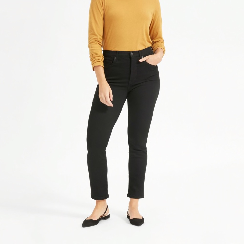 Everlane Cigarette Jean in Black